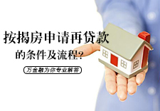 按揭房申请再贷款的额度、条件及流程？